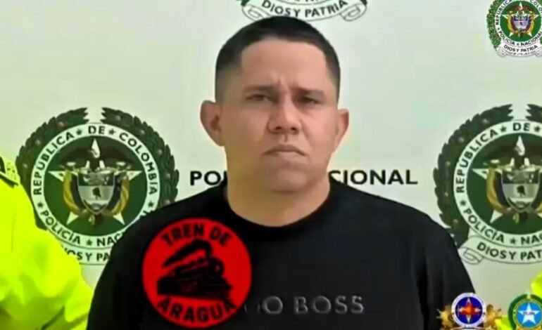 Arrestan en Colombia a “El Caracas”, ex policía venezolano y presunto cabecilla del Tren de Aragua