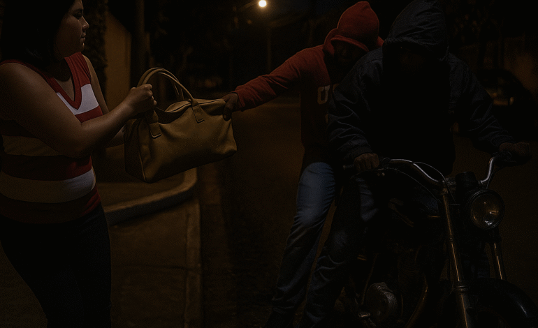 La delincuencia se apodera de los barrios en las noches