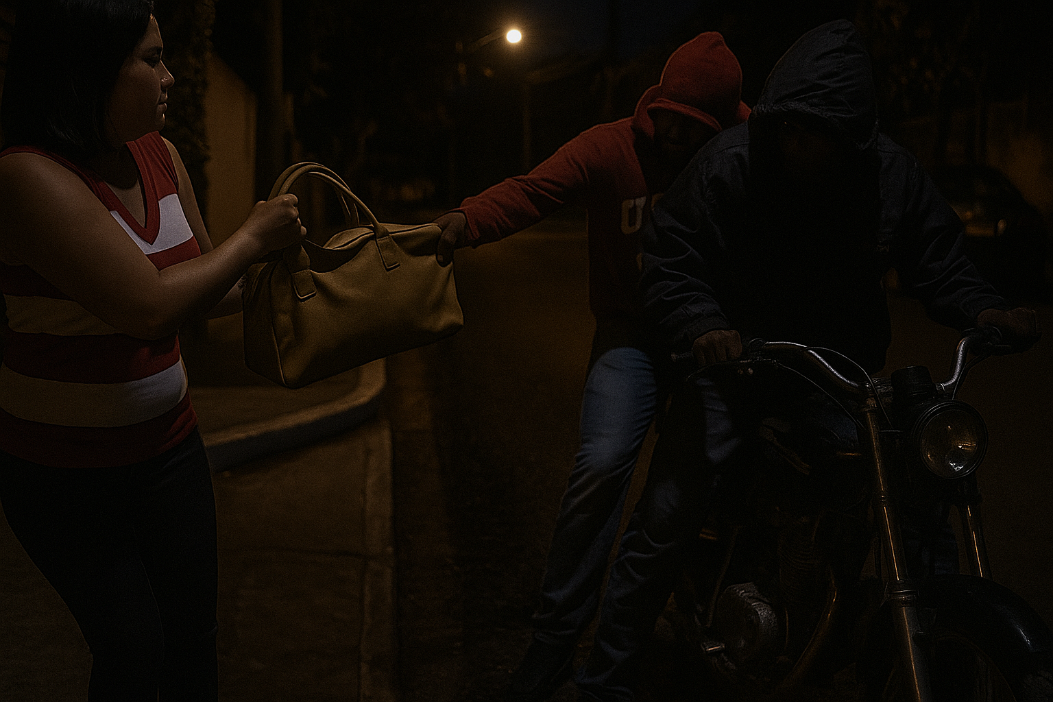 La delincuencia se apodera de los barrios en las noches