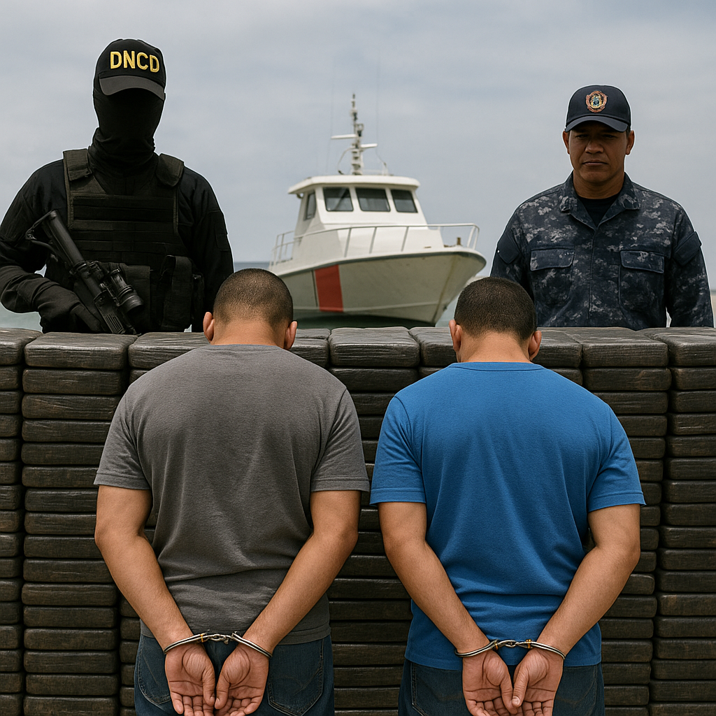 Cae embarcación con 806 paquetes de cocaína