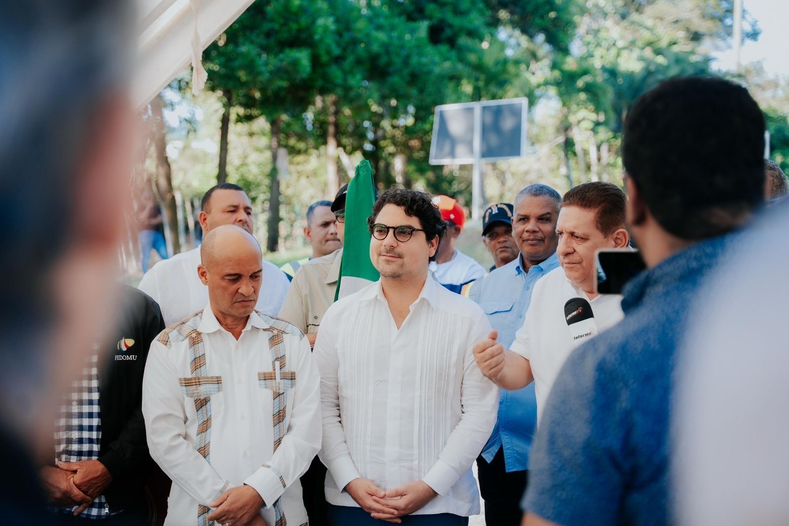 Hostos Rizik devela señalización del Corredor Ecológico Cibao Sur Padre Luis Quinn