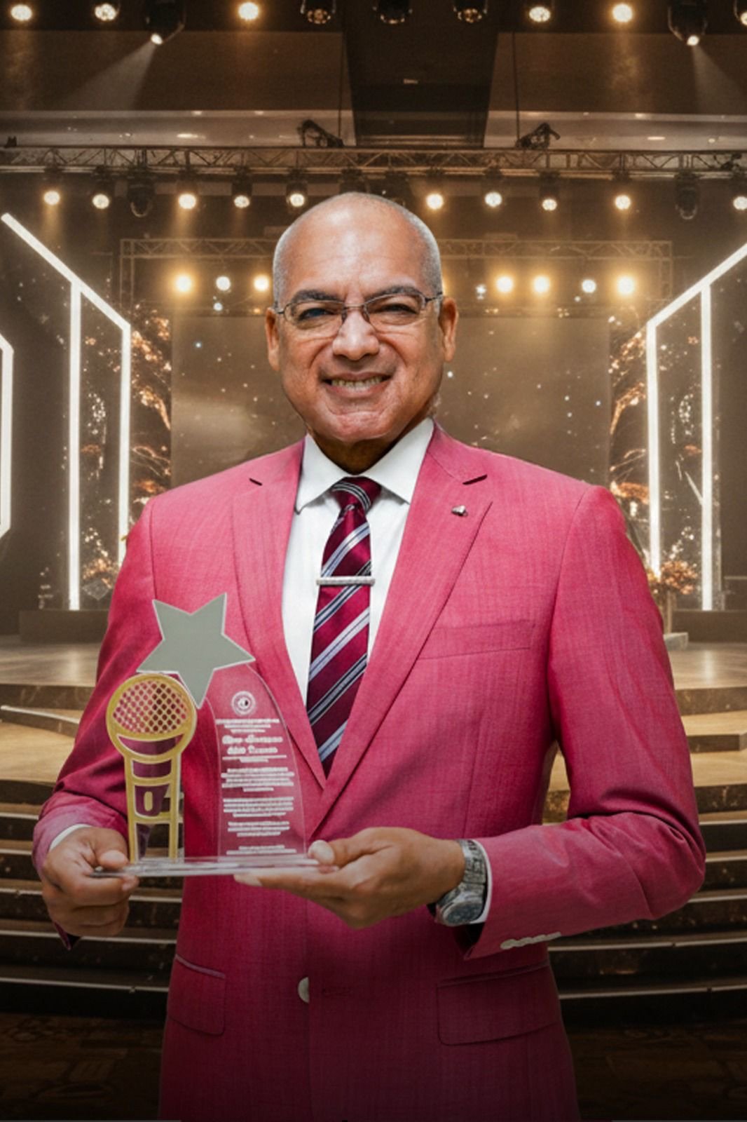 Periodista Tyrone Dotel recibe reconocimiento por su trayectoria, en segunda edición “Día Internacional de la Salsa RD”