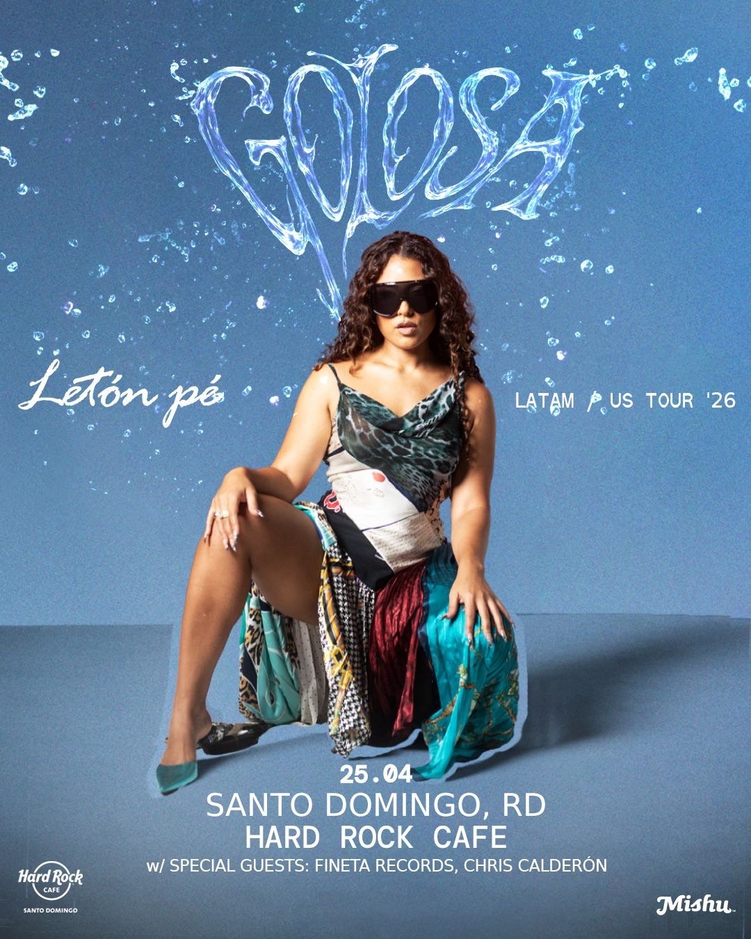 LETÓN PÉ llega con su «GOLOSA TOUR» a Hard Rock Cafe este sábado
