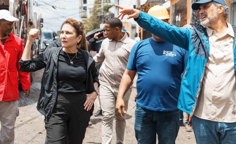 Carolina refuerza y supervisa los trabajos preventivos para mitigar efectos de las lluvias en DN este fin de semana