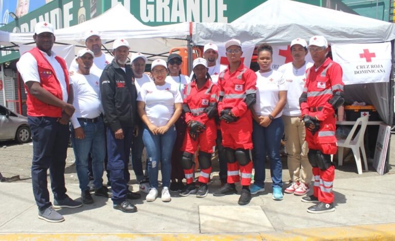 Cruz Roja Santo Domingo Oeste culmina con éxito operativo de Semana Santa 2026