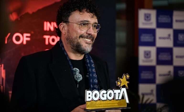 Bogotá reconoció al músico Andrés Cepeda como embajador de la ciudad