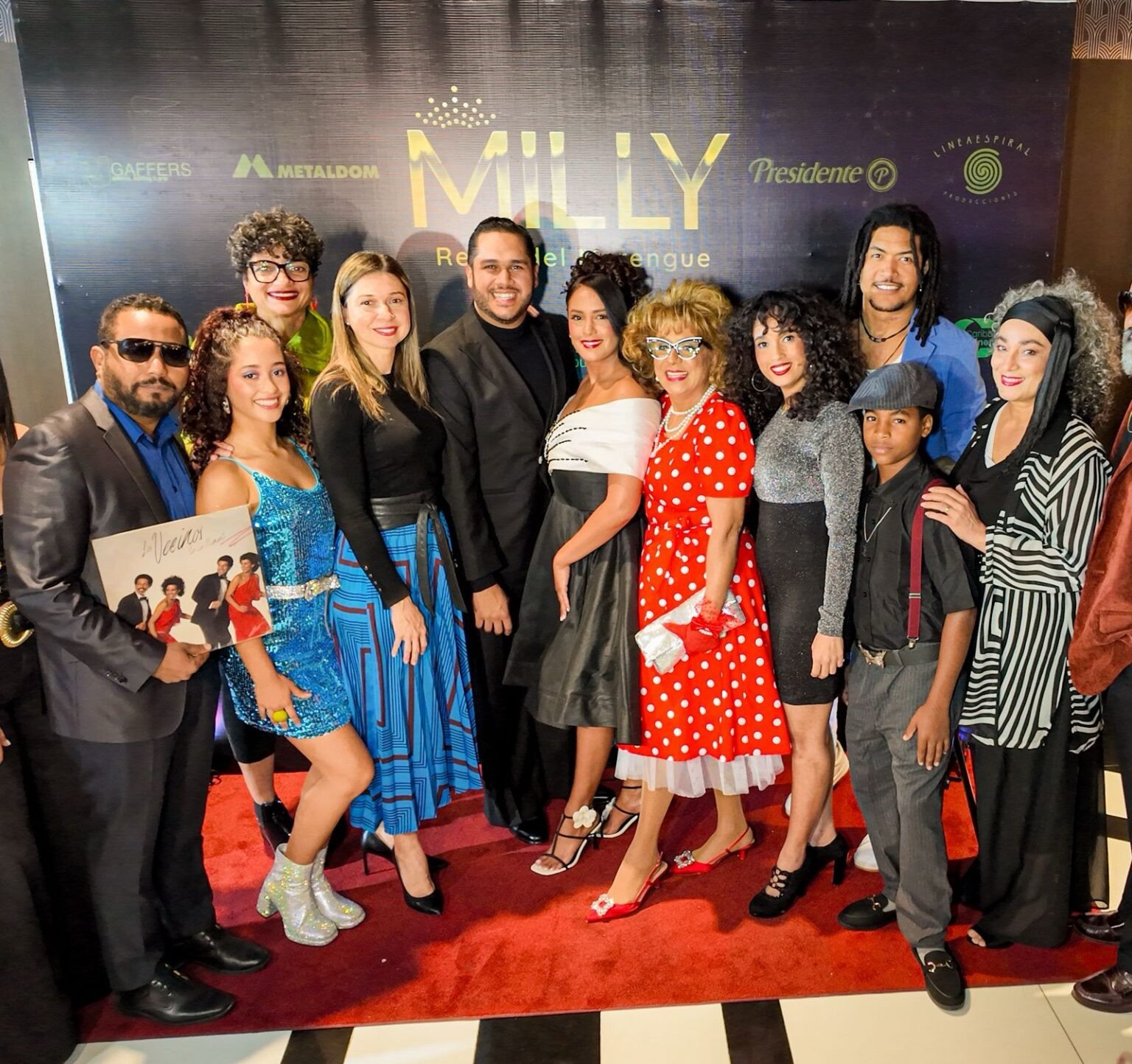 Realizan gala premier de “Milly,&nbsp;Reina&nbsp;del&nbsp;Merengue”&nbsp;