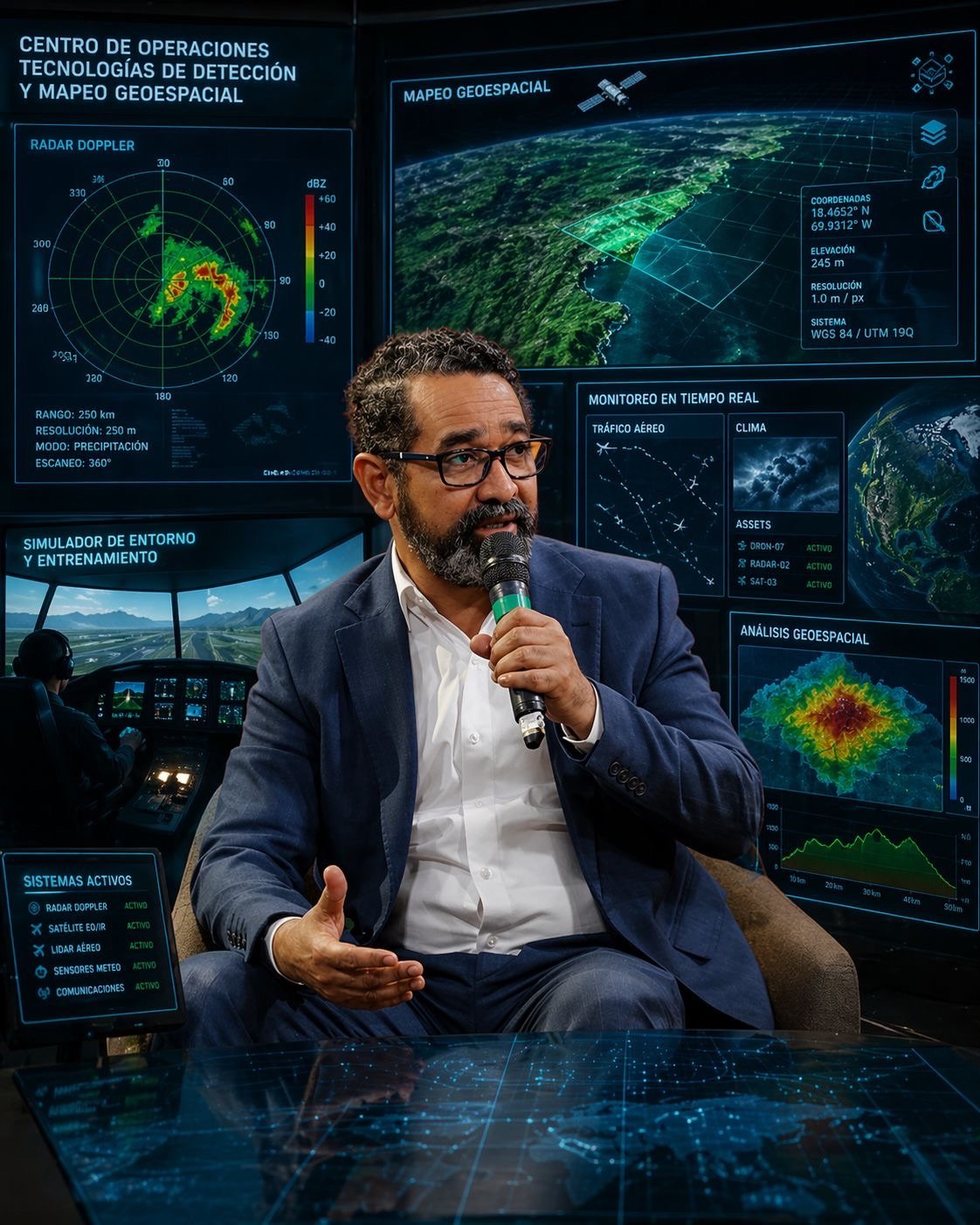 uan Salas destaca enfoque científico y tecnológico ante posibles efectos de El Niño en RD