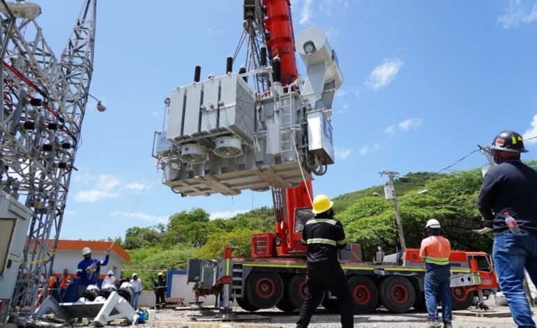 Edesur repotencia subestación eléctrica en Peravia con inversión superior a los RD$67.5 millones