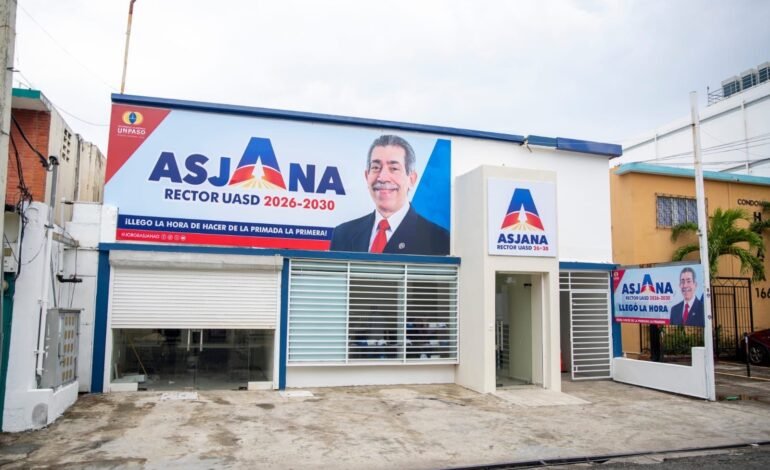 Gran Alianza Nacional Asjana Rector inaugura comando de campaña hacia la Rectoría UASD