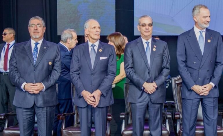 Abinader participa en la transmisión de mando presidencial de la presidenta de Costa Rica, Laura Fernández