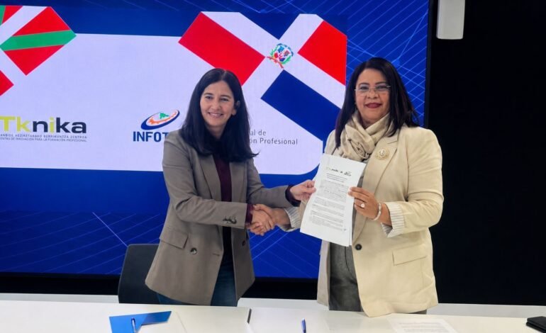 INFOTEP y TKNIKA del País Vasco firman protocolo de cooperación para fortalecer la innovación y la formación técnicoprofesional