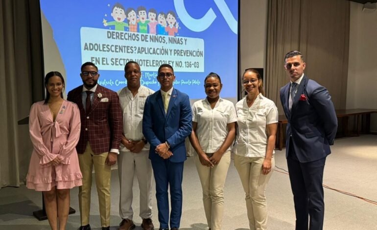 “La indiferencia facilita explotación infantil”, advierte a empleados hoteleros en Punta Cana