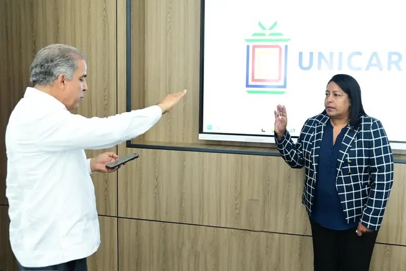 Altagracia Tavárez es juramentada como nueva Vicerrectora de Relaciones Interinstitucionales de UNICARIBE