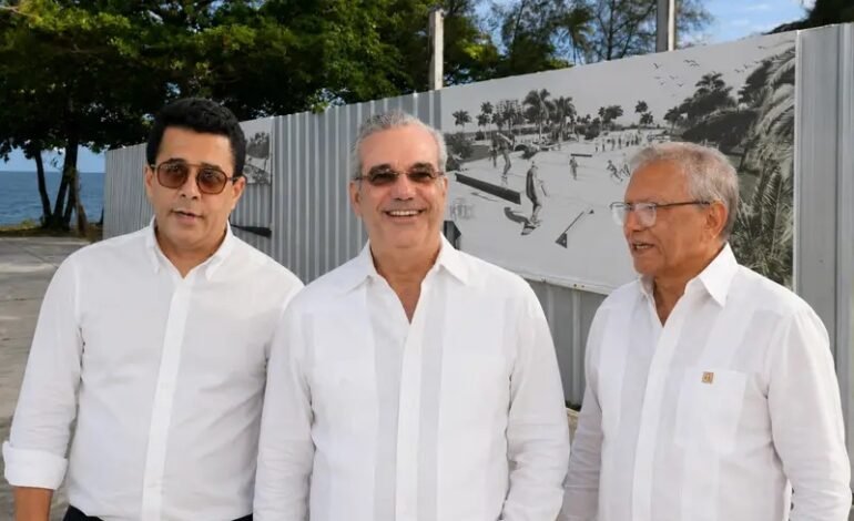Pista de patinaje del malecón SDE va; tras informes de El Avance Collado pide al Banreservas asumir construcción de la obra y Abinader lo respalda