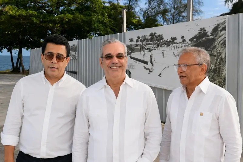 Pista de patinaje del malecón SDE va; tras informes de El Avance Collado pide al Banreservas asumir construcción de la obra y Abinader lo respalda