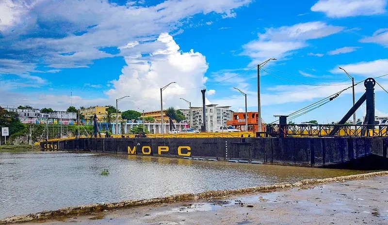 MOPC cerrará el Puente Flotante este sábado a partir de las 10:00 de la mañana
