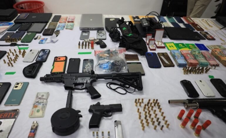 Desmantelan red internacional dedicada al tráfico ilegal de armas