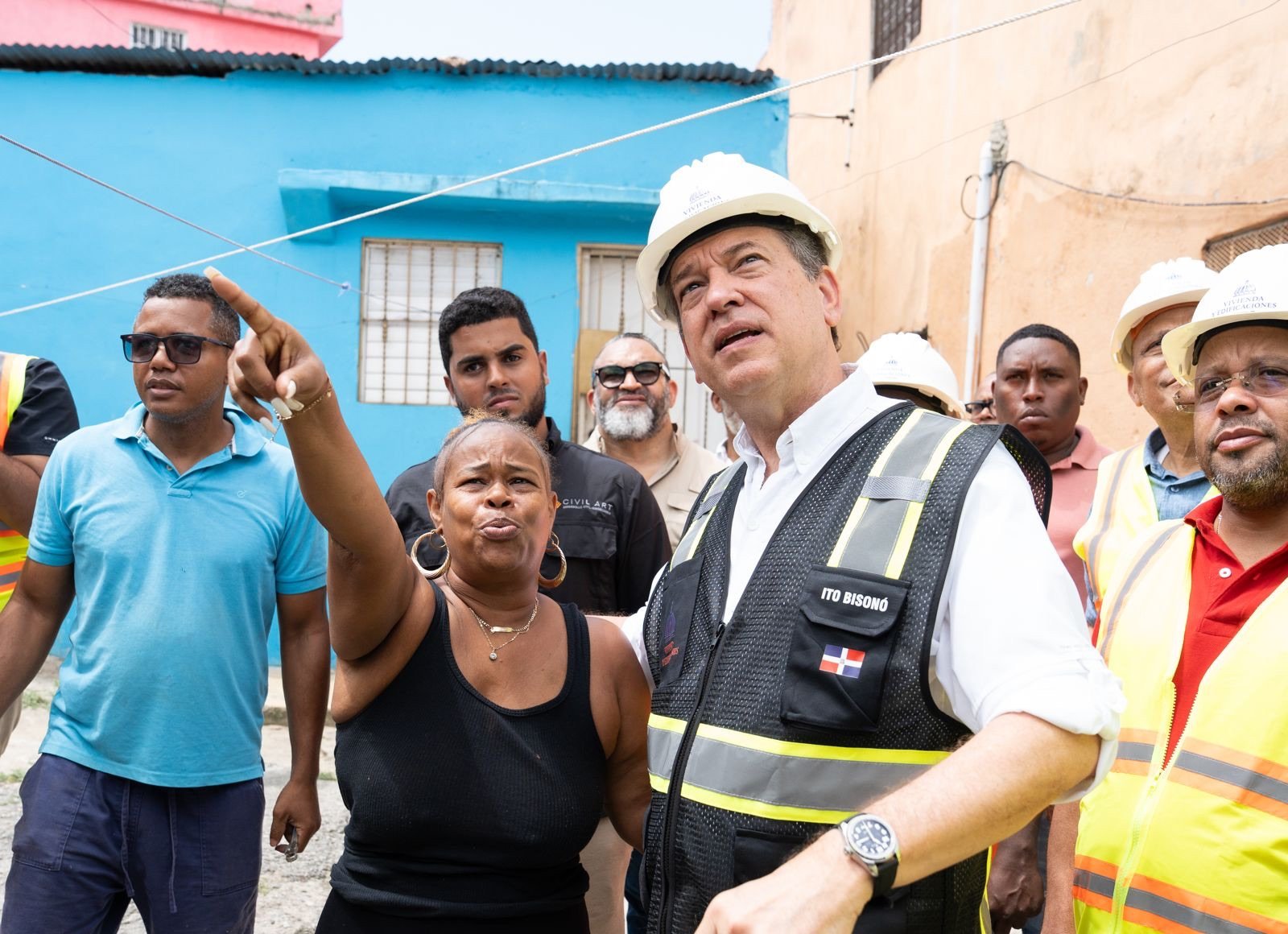 MIVHED inicia&nbsp;intervención de&nbsp;viviendas en el sector 27 de Febrero