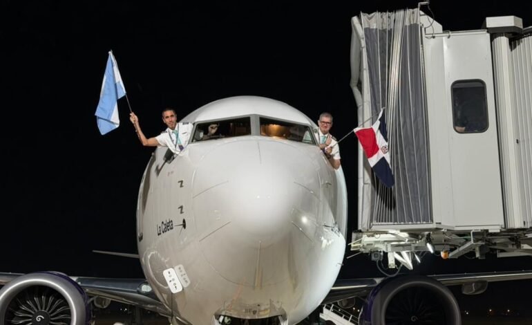 Arajet inaugura su nueva ruta directa Punta Cana hacia Rosario en Argentina