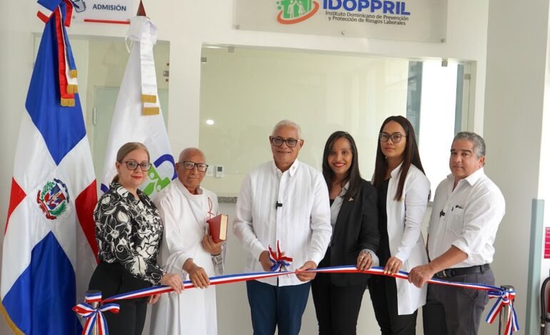 IDOPPRIL inaugura nuevo módulo en Azua y destaca beneficios para trabajadores