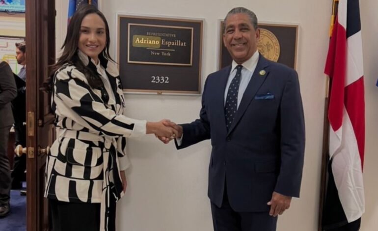 Priscila D’Oleo reafirma el liderazgo de Adriano Espaillat como el puente estratégico de la comunidad dominicana en Estados Unidos
