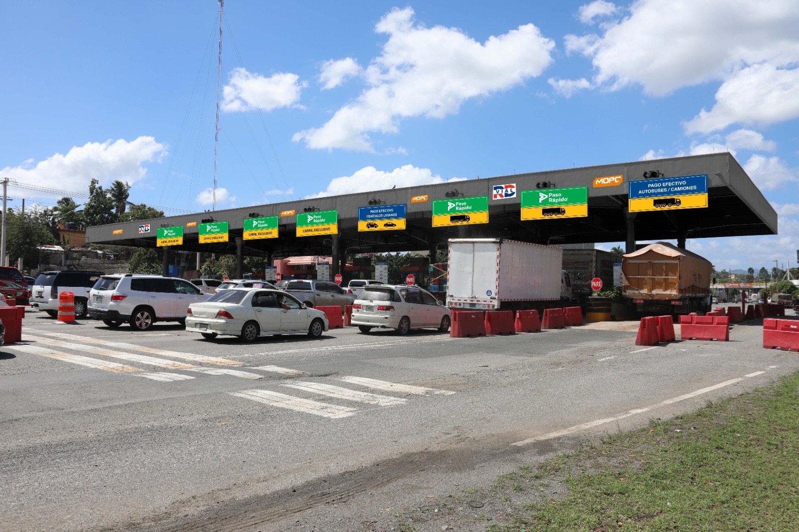 RD Vial recauda RD$ 5,778,179,800 millones en peajes primeros 5 meses 2026