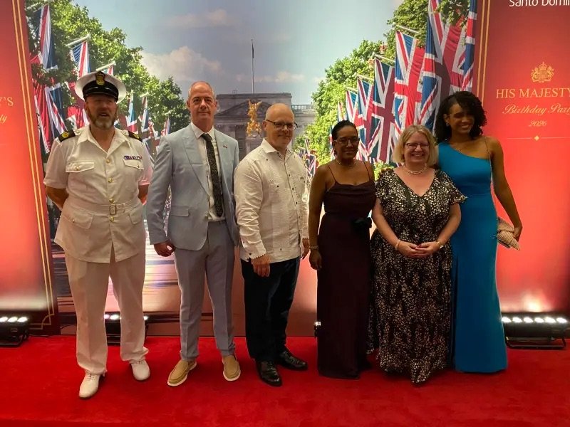 Embajada Británica en Santo Domingo celebra Cumpleaños de Su Majestad, el Rey Carlos III