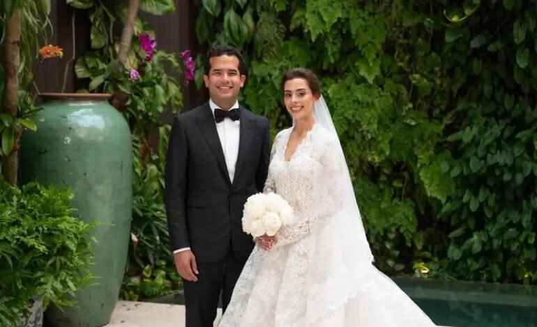 Omar Fernández y Alexia Rubio formalizan ante la Iglesia su matrimonio
