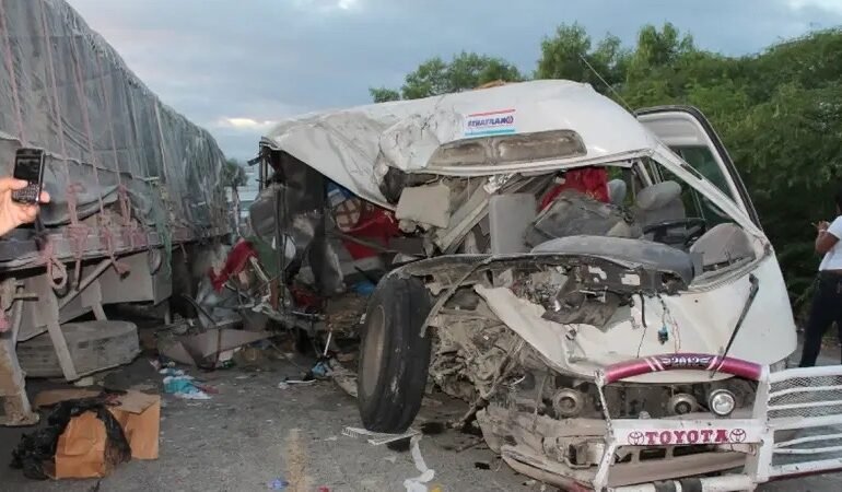 La peor ‘epidemia’; accidentes de tránsito dejan más de 900 fallecidos en RD a mitad de año