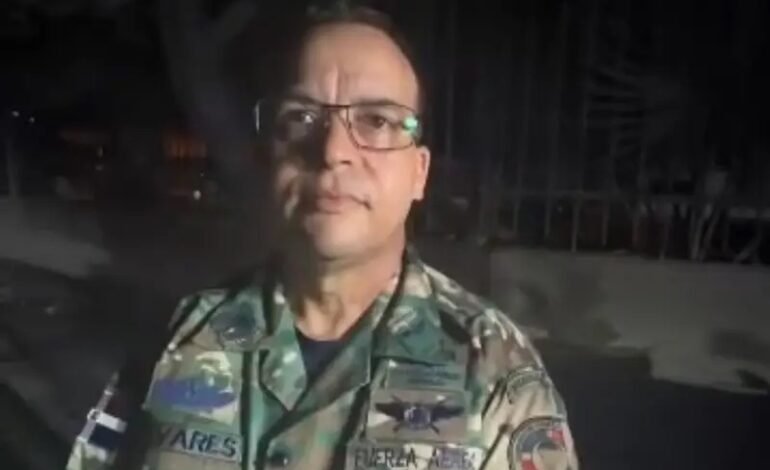 Mayor Olivares detalla despliegue dominicano en labores de rescate en Venezuela