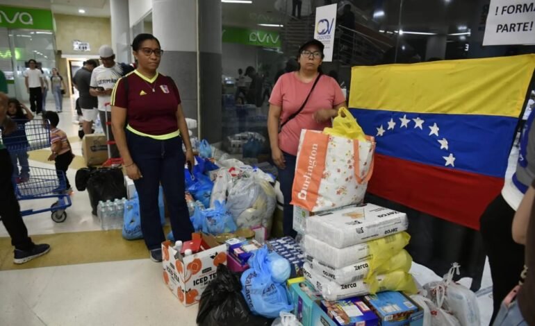 Sambil habilita centro de acopio para afectados por sismos en Venezuela