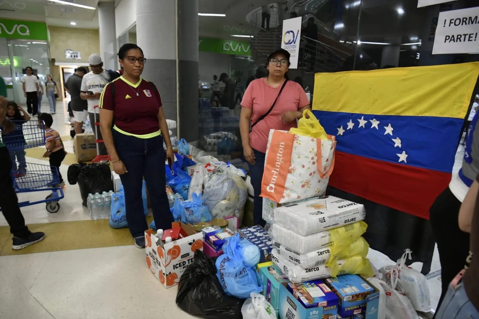 Sambil habilita centro de acopio para afectados por sismos en Venezuela