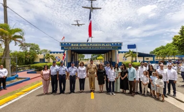 Base Aérea Puerto Plata es designada con el nombre del mayor general piloto retirado Juan Bautista Rojas Tabar