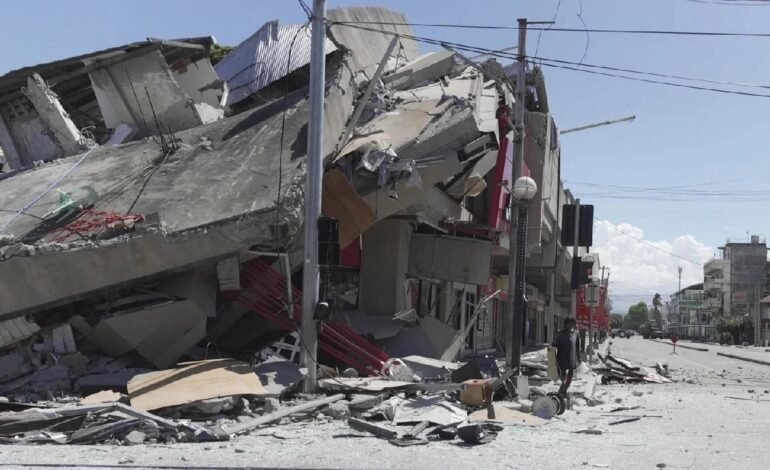 Suben a 35 las víctimas mortales por fuerte sismo en Mindanao