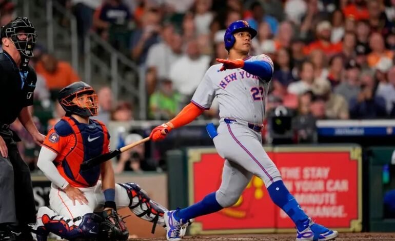 Soto llega a 15 jonrones y guía triunfo de los Mets sobre los Bravos (7-5)
