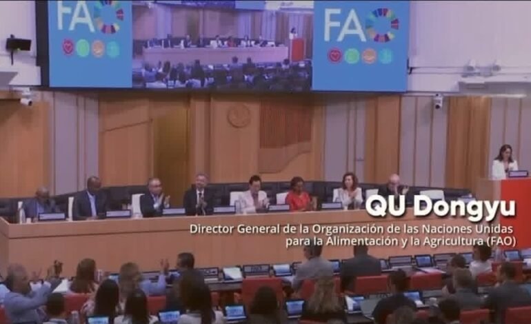 FAO declara RD da un ejemplo al mundo al salir del mapa del hambre*