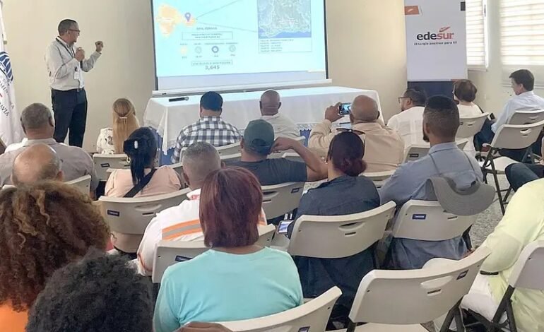 Edesur rehabilitará redes de distribución de Peravia con inversión superior a los RD$962 millones