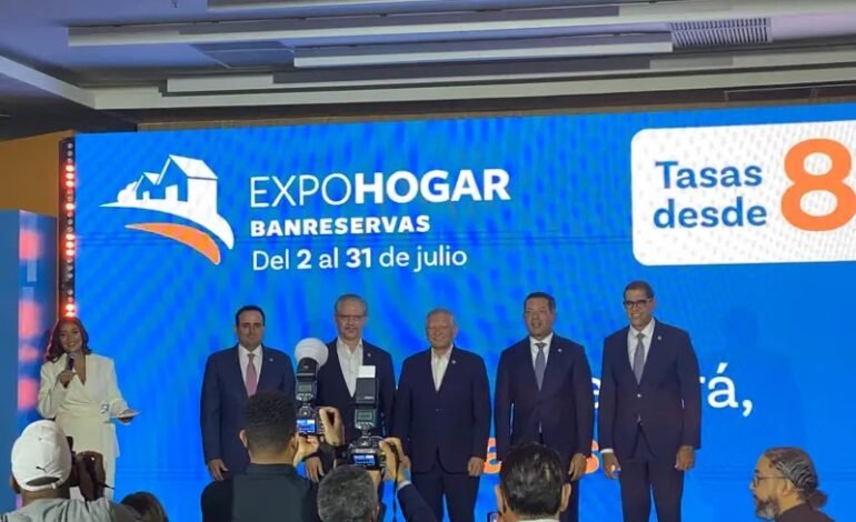 Con tasa del 8% Banreservas ofertará viviendas en Expo Hogar 2026