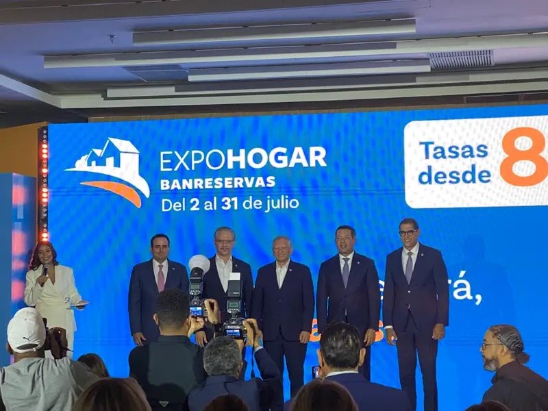 Con tasa del 8% Banreservas ofertará viviendas en Expo Hogar 2026