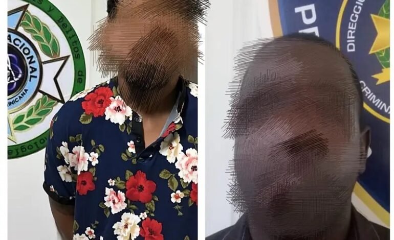 Policía Cibernética apresa a dos hombres vinculados a fraudes electrónicos por más de RD$320 mil
