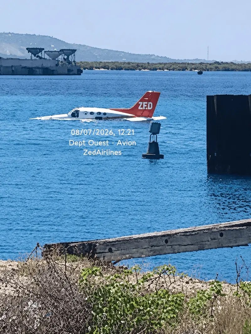 Aeronave dominicana realiza un aterrizaje forzoso en Haití sin reporte de víctimas
