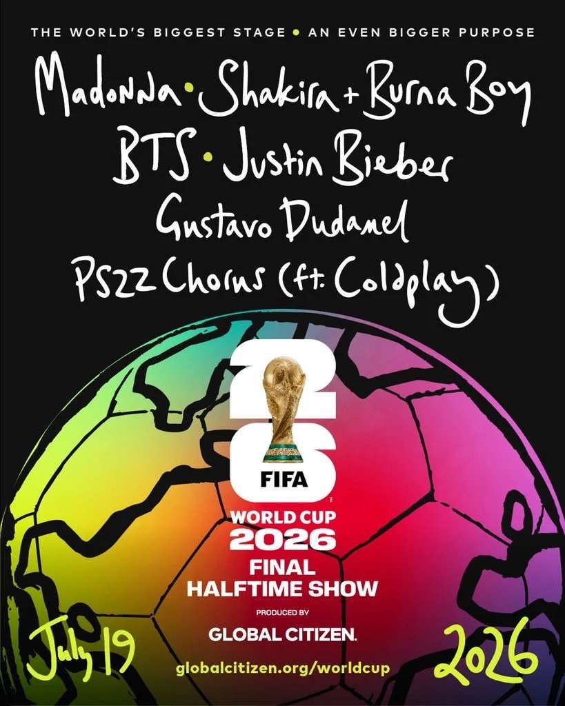 Estos son los artistas confirmados para el medio tiempo de la final del Mundial 2026