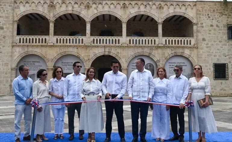 David Collado termina remozamiento Infraestructura del Alcazar de Colón e inicia iluminación ciudad colonial con dos mil lámparas.