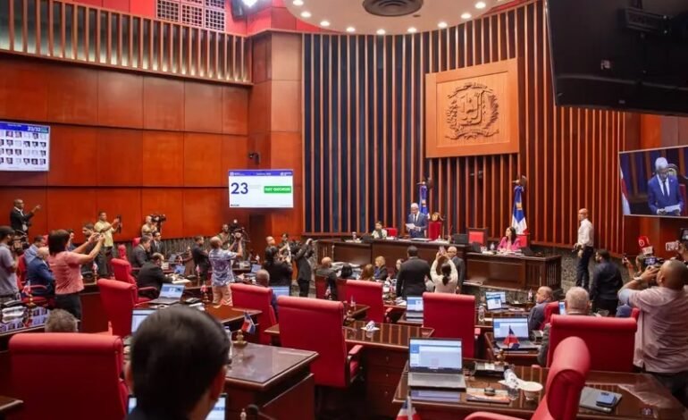 En sesión extraordinaria Senado aprueba en segunda lectura modificación a la Ley de la Policía Nacional