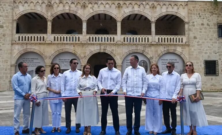 Mitur termina remozamiento del Alcazar de Colón e inicia iluminación ciudad colonial con dos mil lámparas