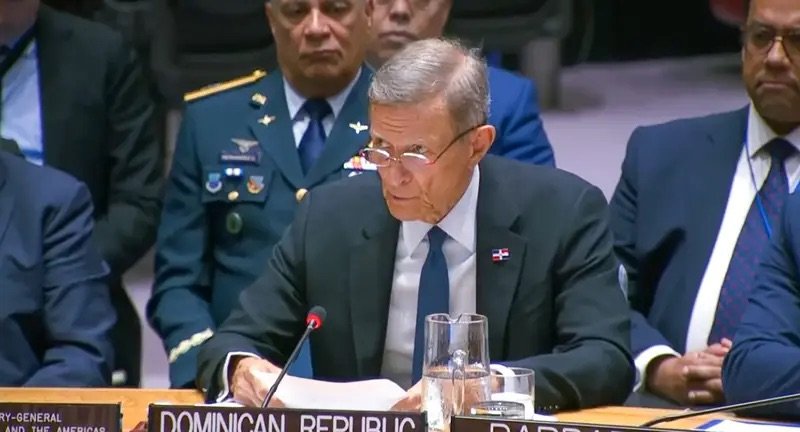 Roberto Álvarez volverá ante la ONU apoyar la renovación del mandato de la Fuerza de Supresión de Pandillas en Haití