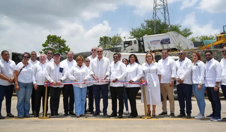 Presidente inaugura Estación de Transferencia de Residuos Sólidos con el Programa Basura Cero