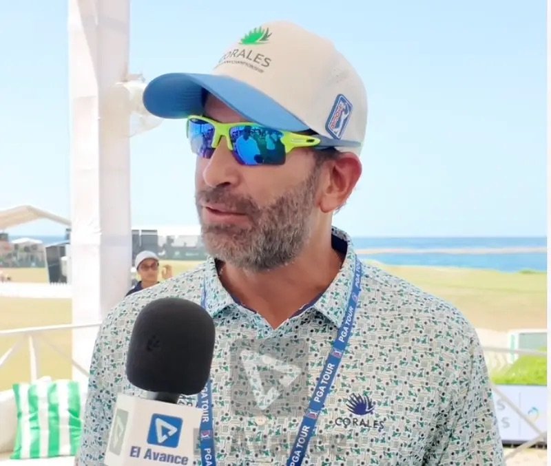 Hiram Silfa destaca crecimiento del Corales Puntacana Championship