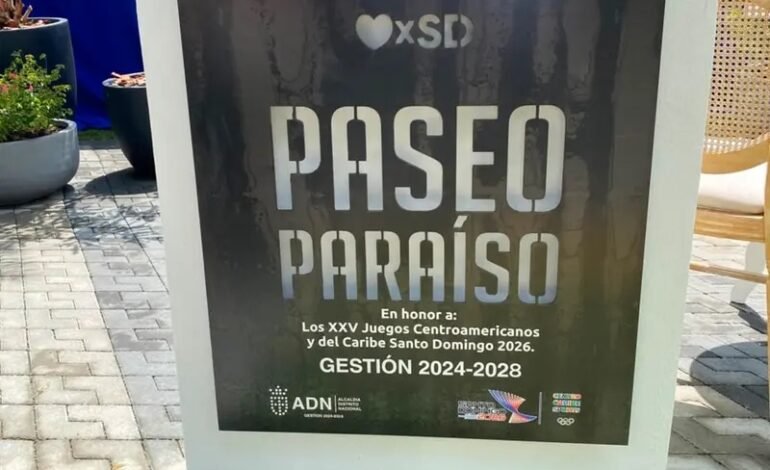 Carolina inaugura parque lineal Paseo Paraíso con mural conmemorativo de los Juegos Centroamericanos y del Caribe
